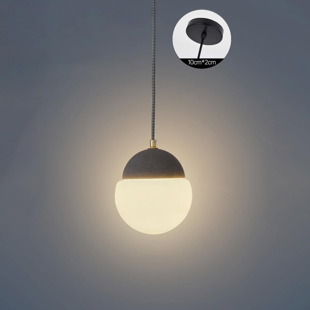 Ilraearis lampada a sospensione in vetro