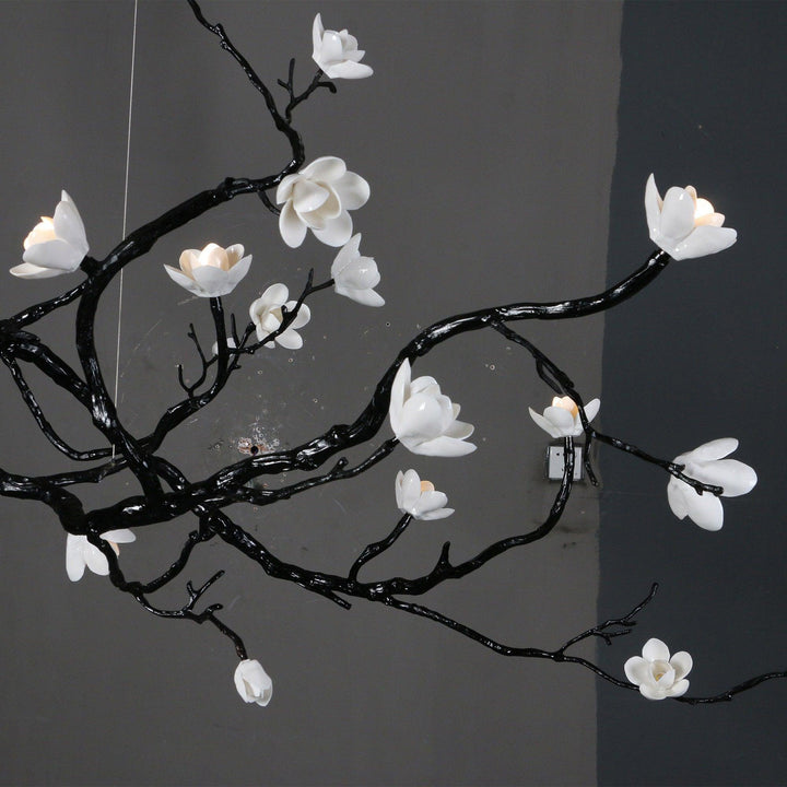 Fioeiel lampadario Ceramica fiore Ramo nero