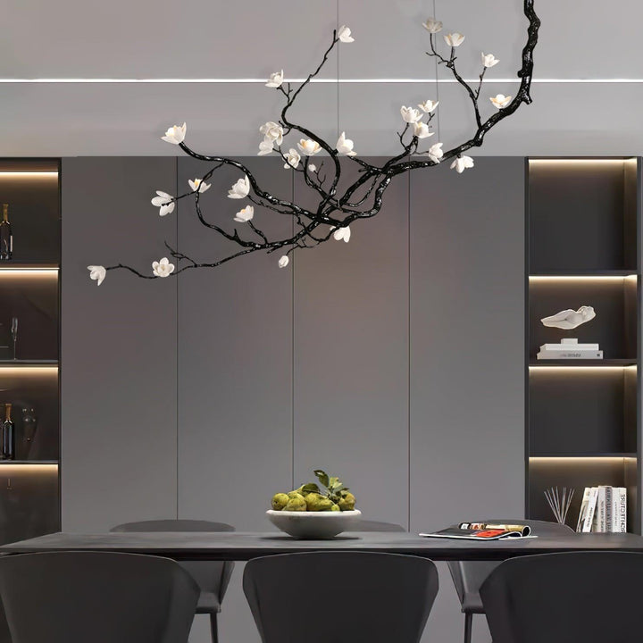 Fioeiel lampadario Ceramica fiore Ramo nero