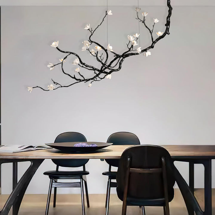 Fioeiel lampadario Ceramica fiore Ramo nero
