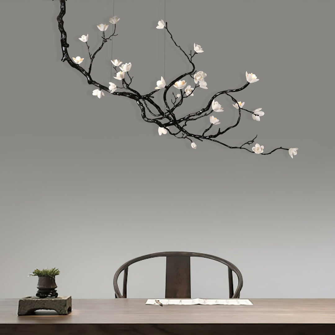 Fioeiel lampadario Ceramica fiore Ramo nero