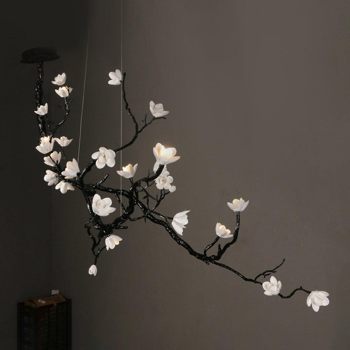 Fioeiel lampadario Ceramica fiore Ramo nero