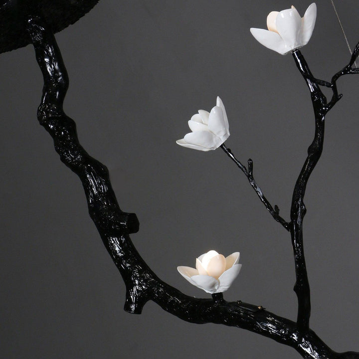 Fioeiel lampadario Ceramica fiore Ramo nero