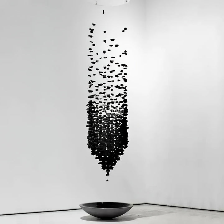 Mareelle Charcoal Stone lampadario Artistico