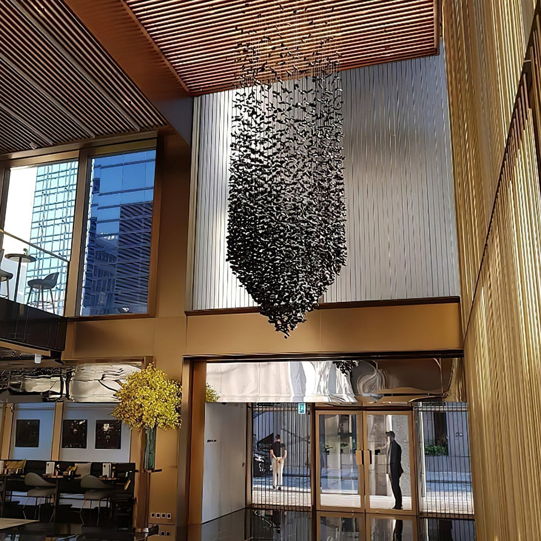 Mareelle Charcoal Stone lampadario Artistico