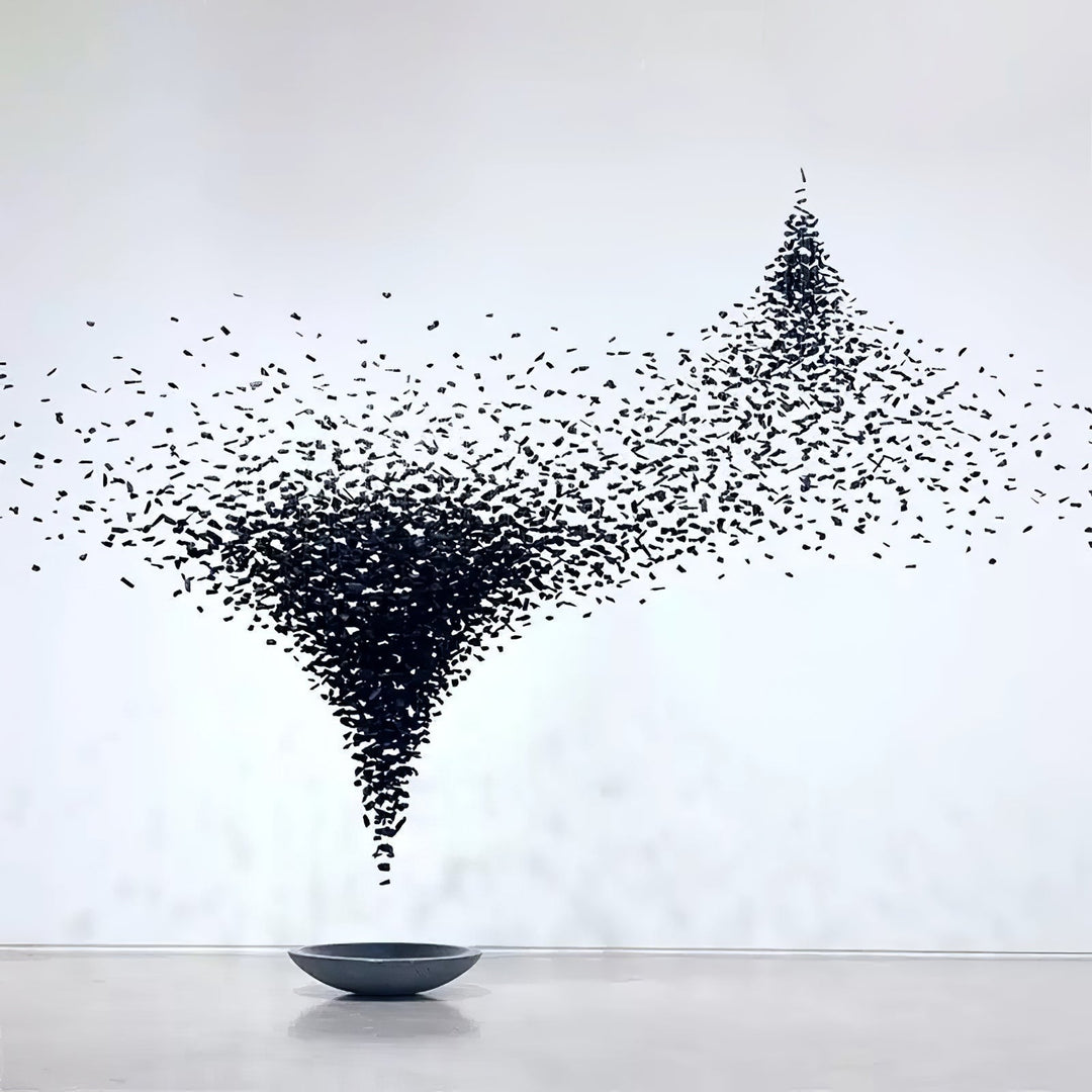 Mareelle Charcoal Stone lampadario Artistico