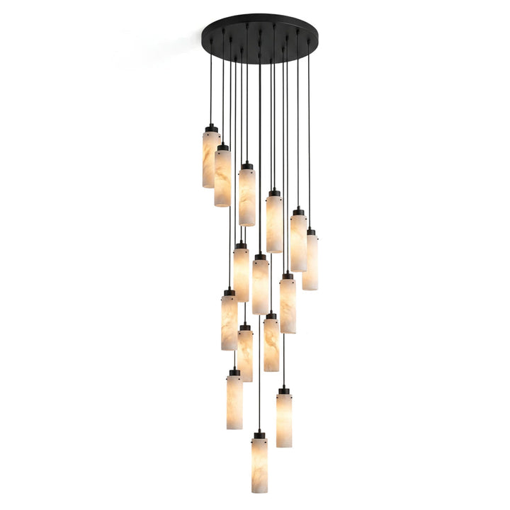 Avenisian alabastro Combination lampadario