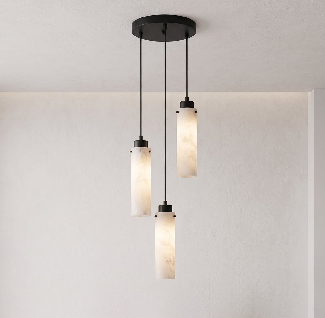 Avenisian alabastro Combination lampadario