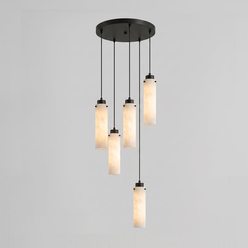 Avenisian alabastro Combination lampadario
