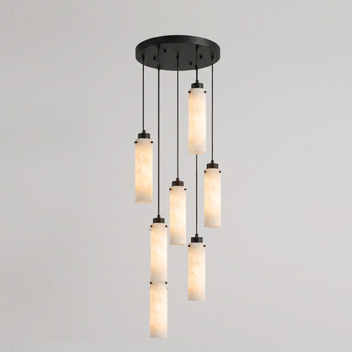 Avenisian alabastro Combination lampadario