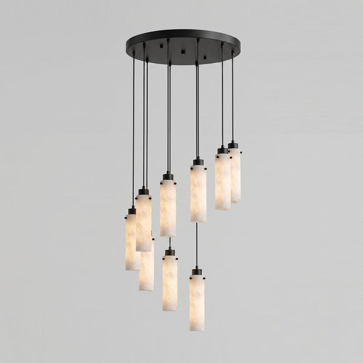 Avenisian alabastro Combination lampadario