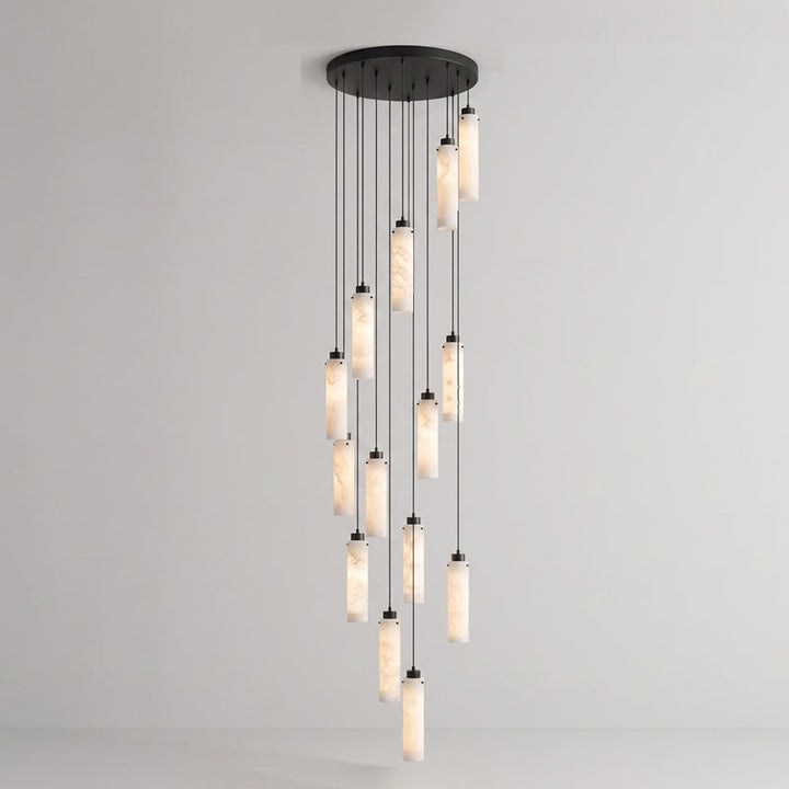 Avenisian alabastro Combination lampadario