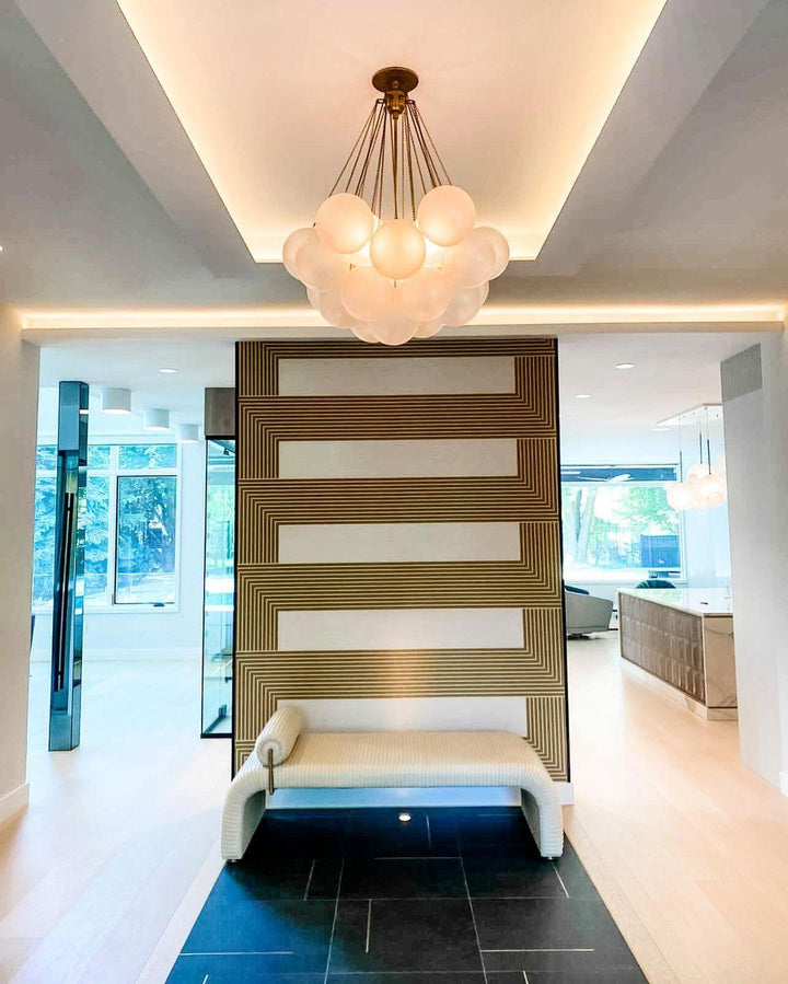 Bubble Chandelier - Blowlighting