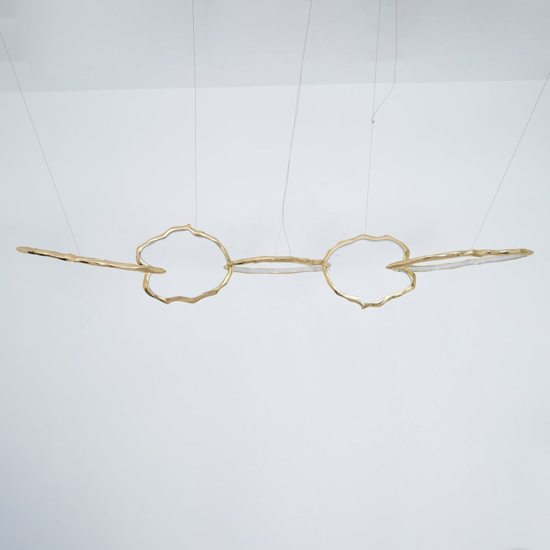 Aballs Cloud Rings Series lampadario ottone