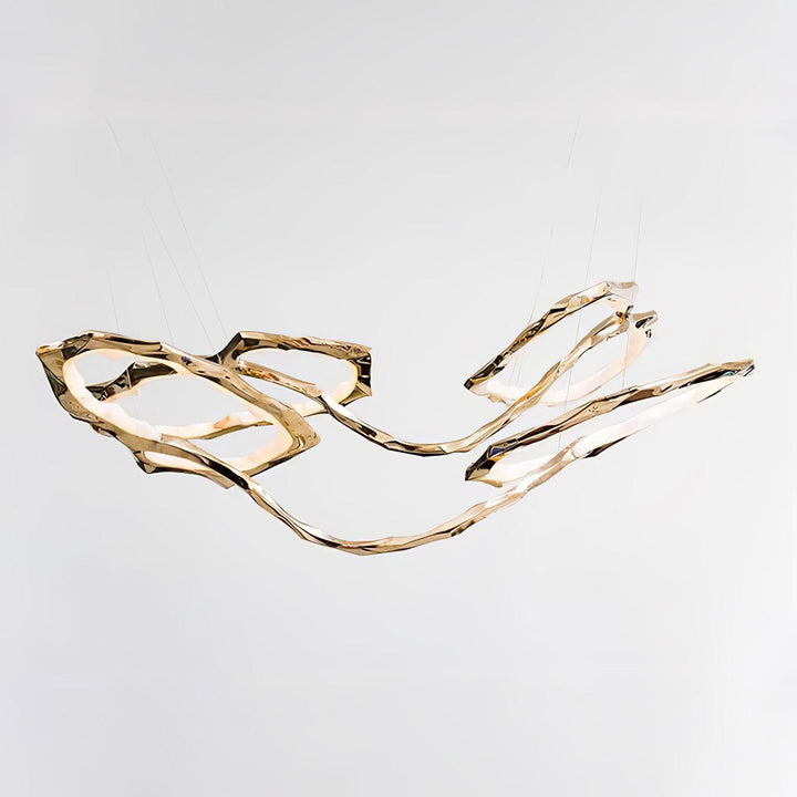 Aballs Cloud Rings Series lampadario ottone