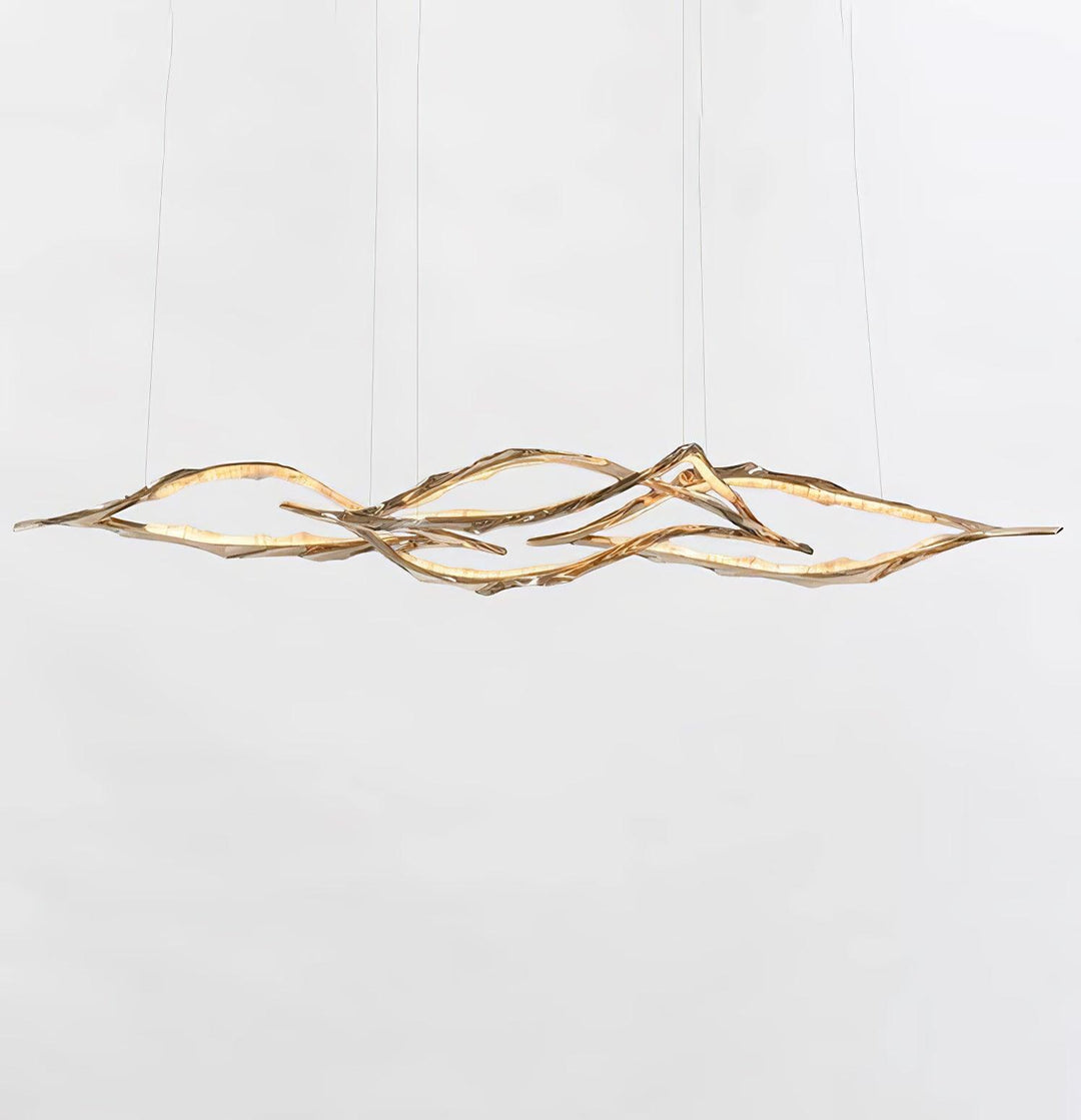 Aballs Cloud Rings Series lampadario ottone