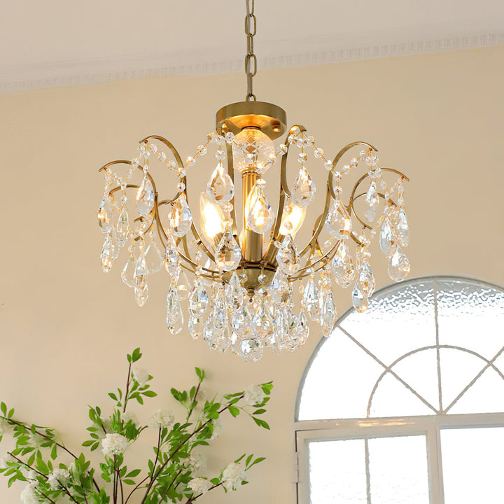 Eveloria lampadario in Cristallo