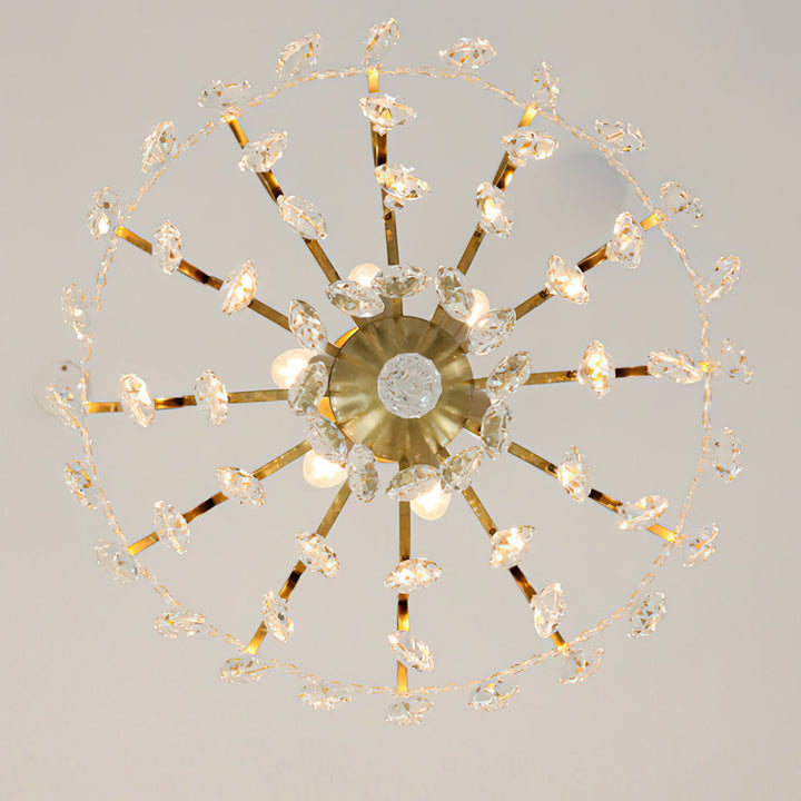 Eveloria lampadario in Cristallo