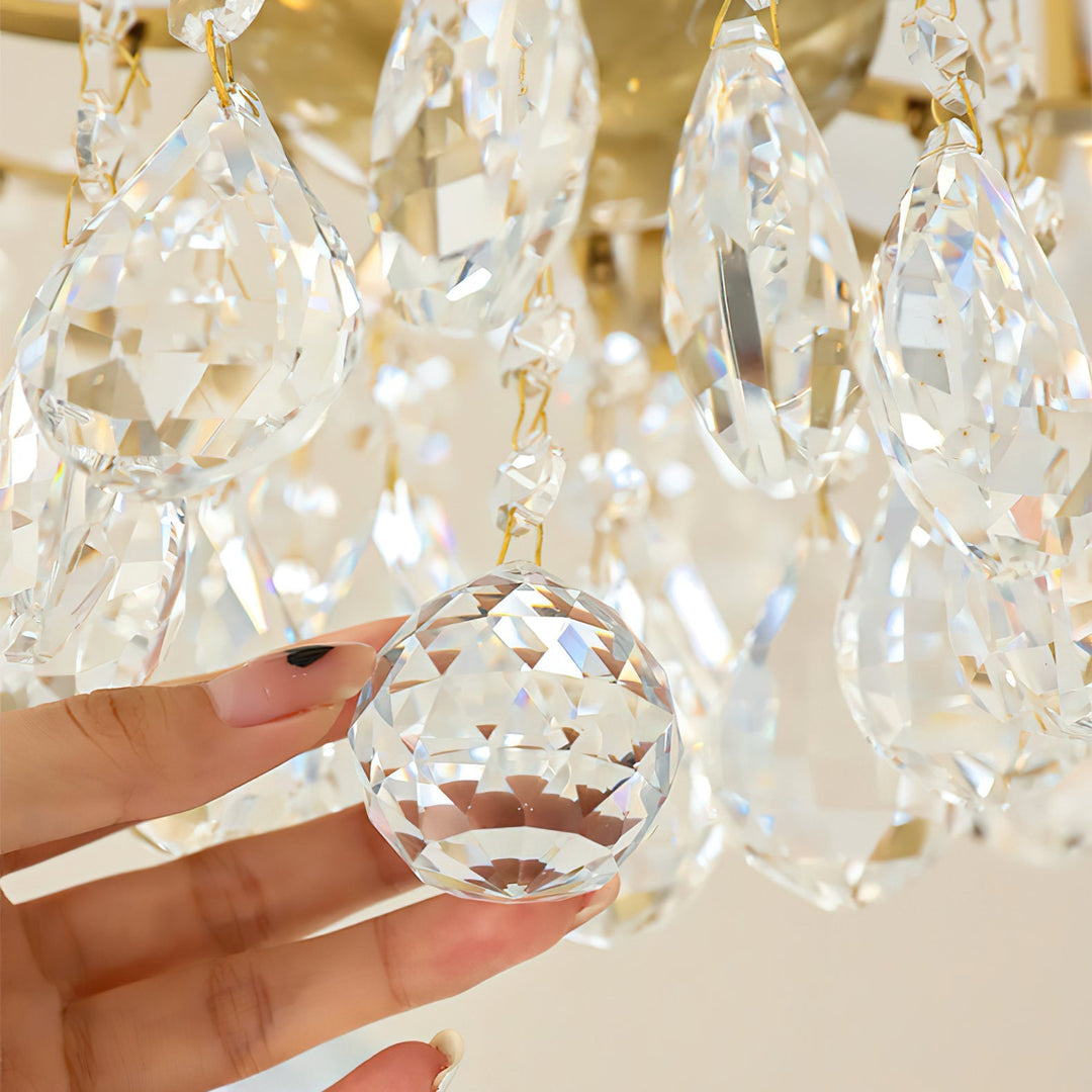 Eveloria lampadario in Cristallo