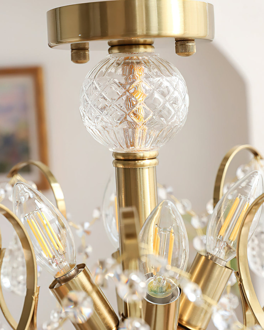 Eveloria lampadario in Cristallo