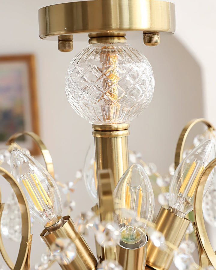 Eveloria lampadario in Cristallo