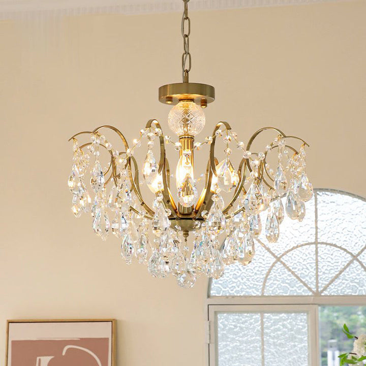 Eveloria lampadario in Cristallo