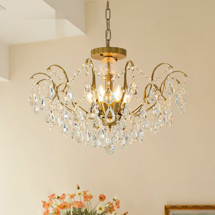 Eveloria lampadario in Cristallo