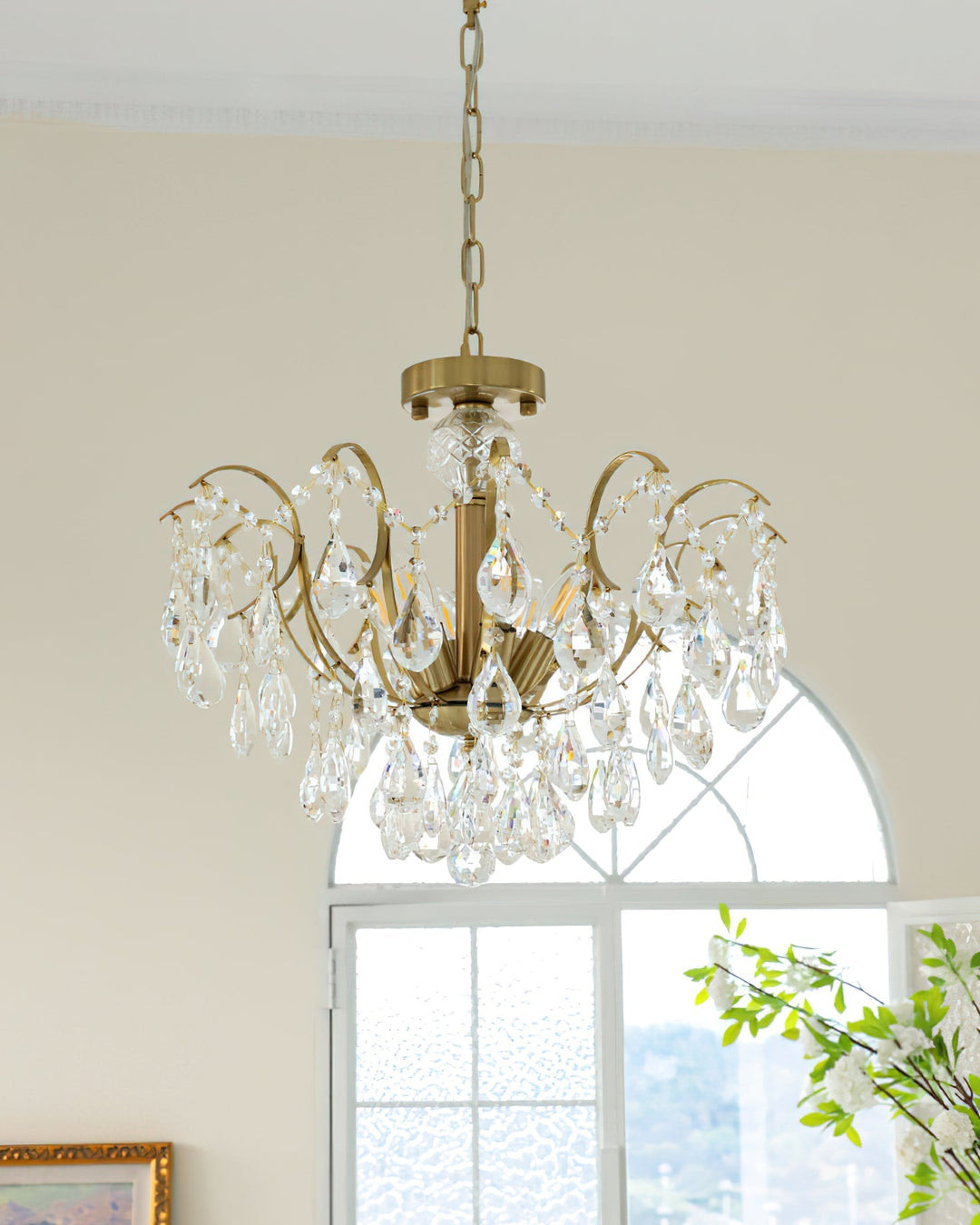 Eveloria lampadario in Cristallo