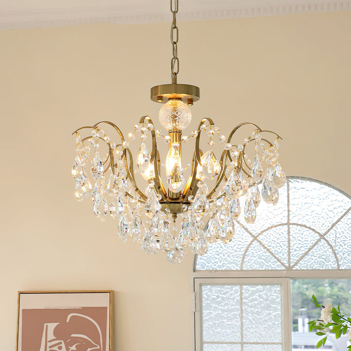 Eveloria lampadario in Cristallo