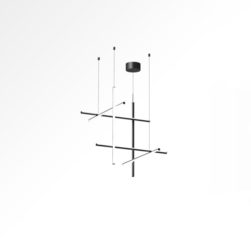 Renorelle lampadario lineare Crossbeam