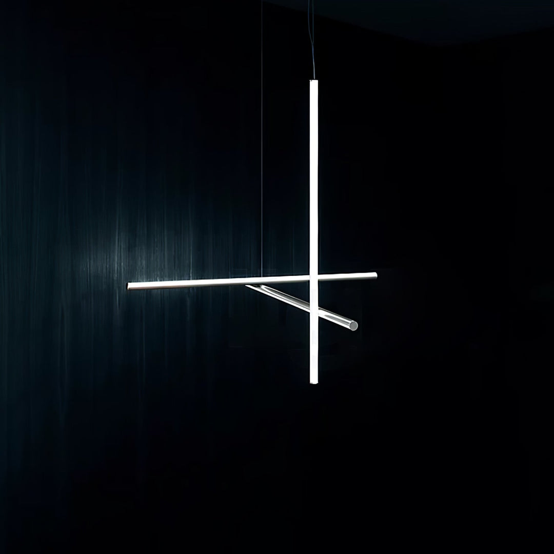 Renorelle lampadario lineare Crossbeam