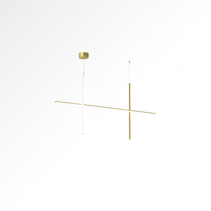 Renorelle lampadario lineare Crossbeam