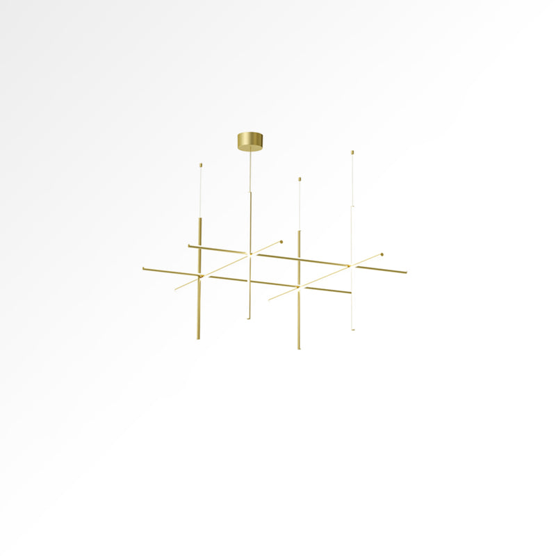 Renorelle lampadario lineare Crossbeam