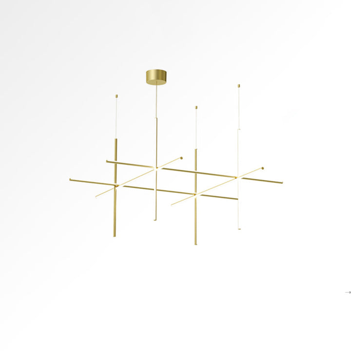 Renorelle lampadario lineare Crossbeam