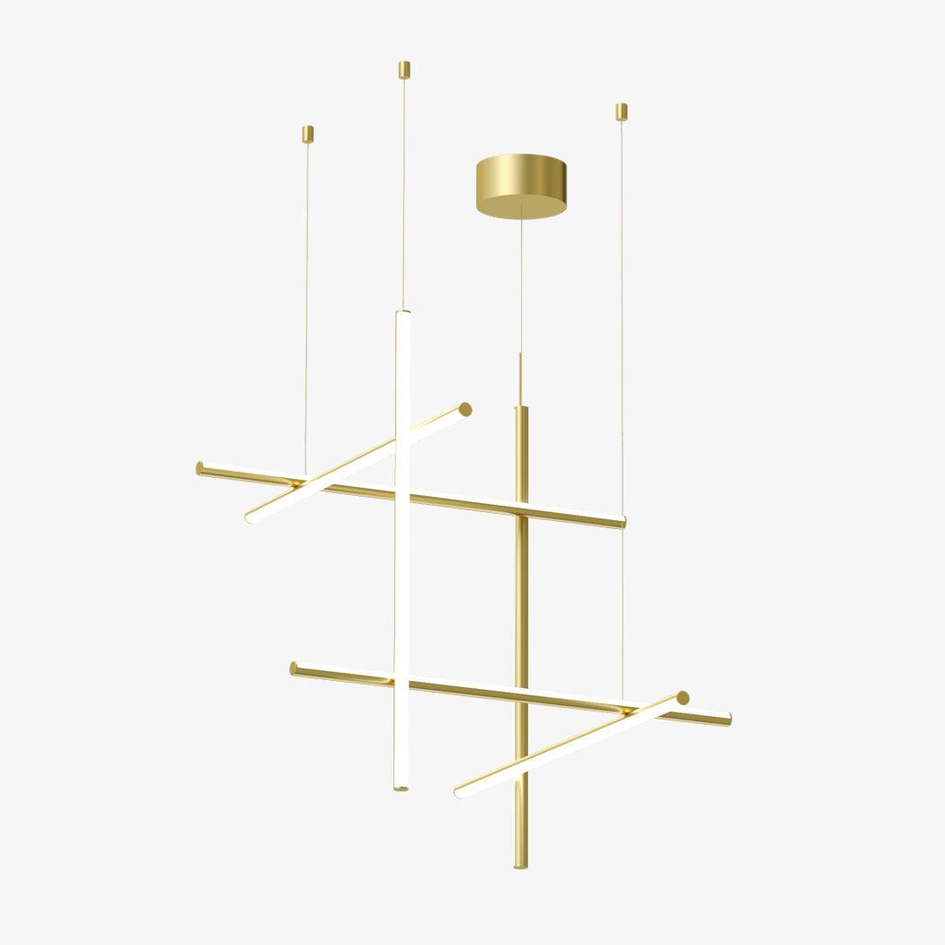 Renorelle lampadario lineare Crossbeam