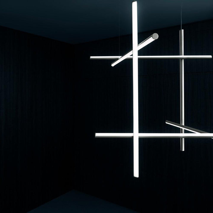 Renorelle lampadario lineare Crossbeam