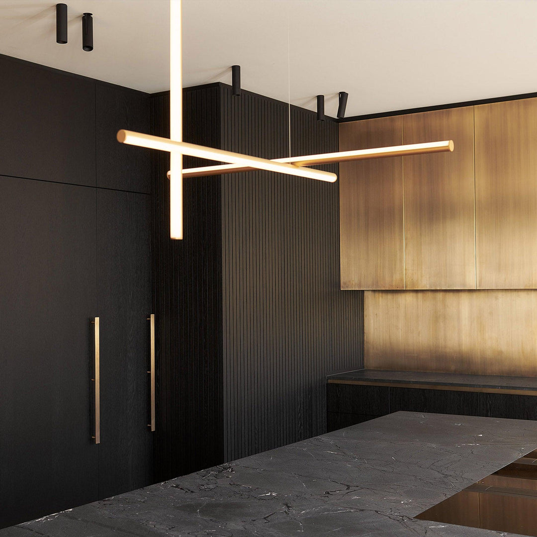Renorelle lampadario lineare Crossbeam