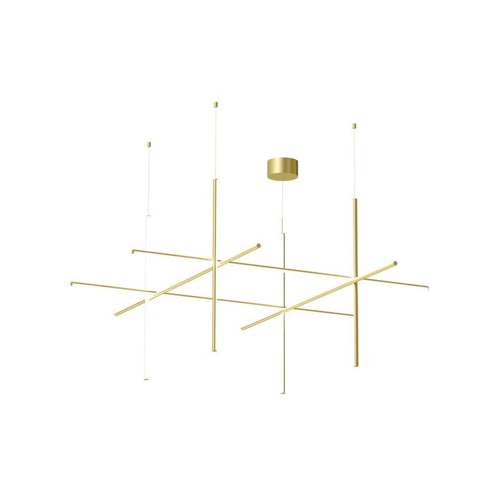 Renorelle lampadario lineare Crossbeam