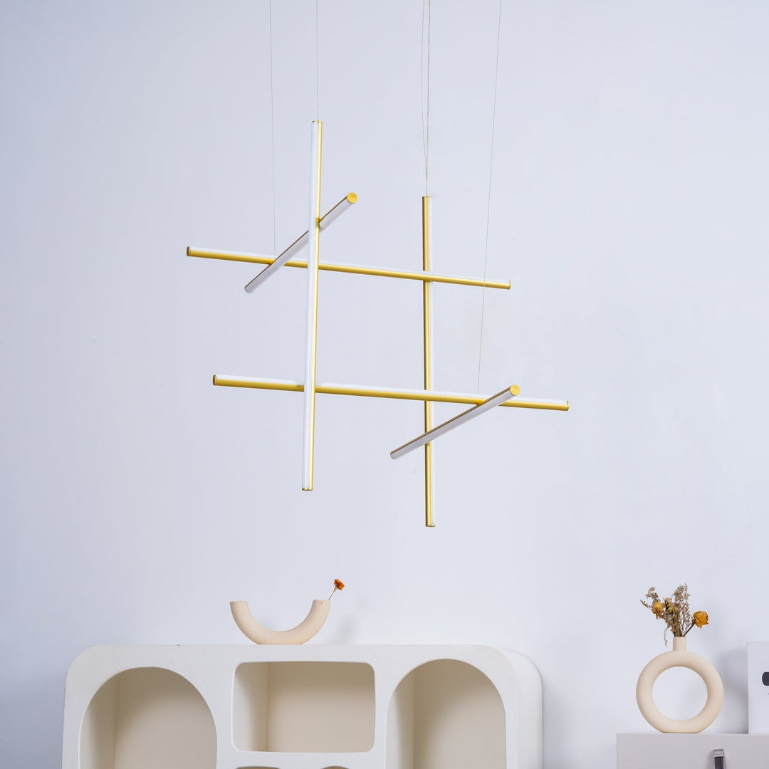 Renorelle lampadario lineare Crossbeam