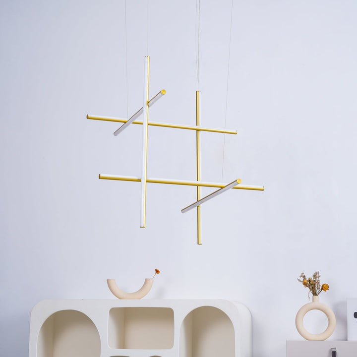 Renorelle lampadario lineare Crossbeam