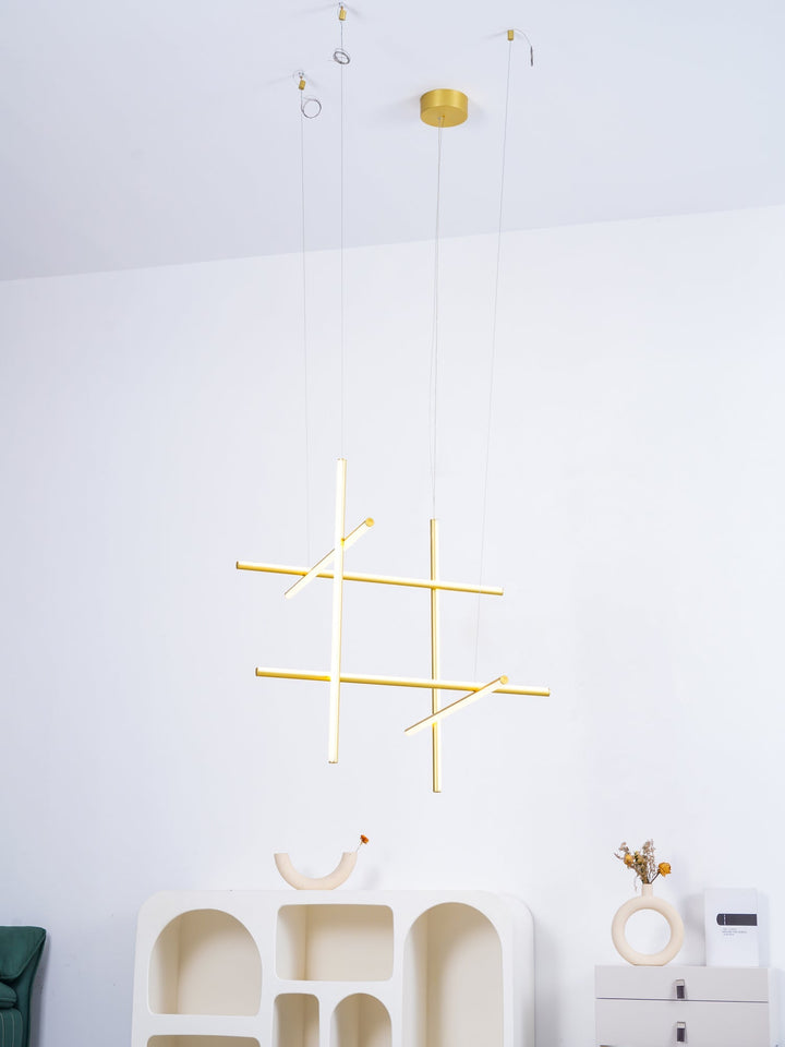 Renorelle lampadario lineare Crossbeam