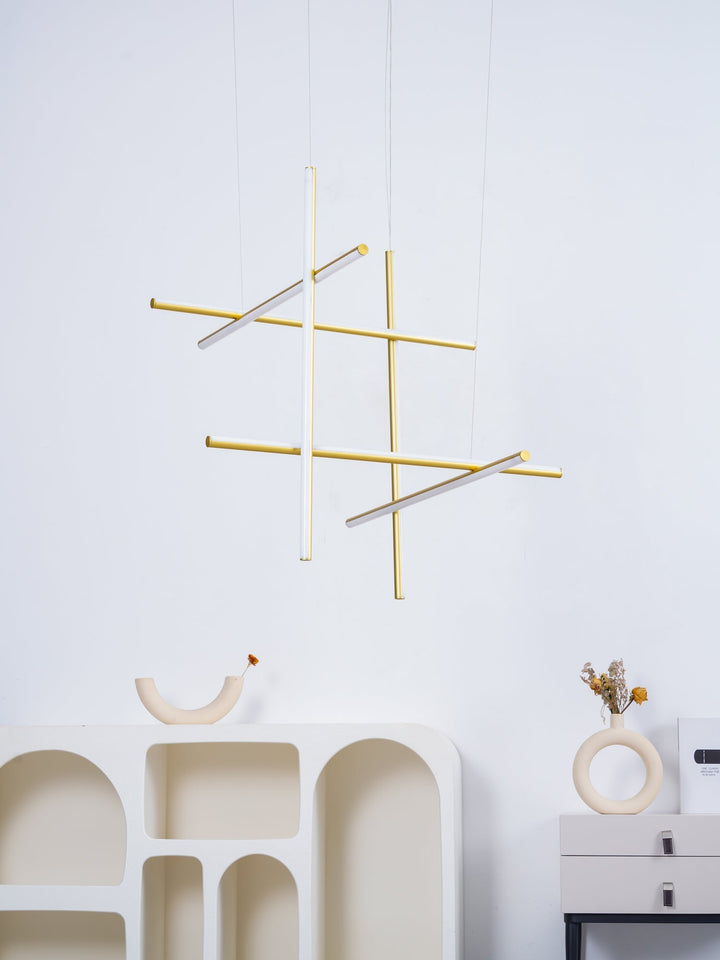 Renorelle lampadario lineare Crossbeam