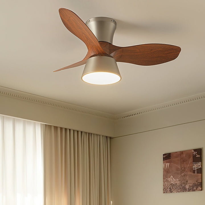 Caluelle ventilatore da soffitto con luce