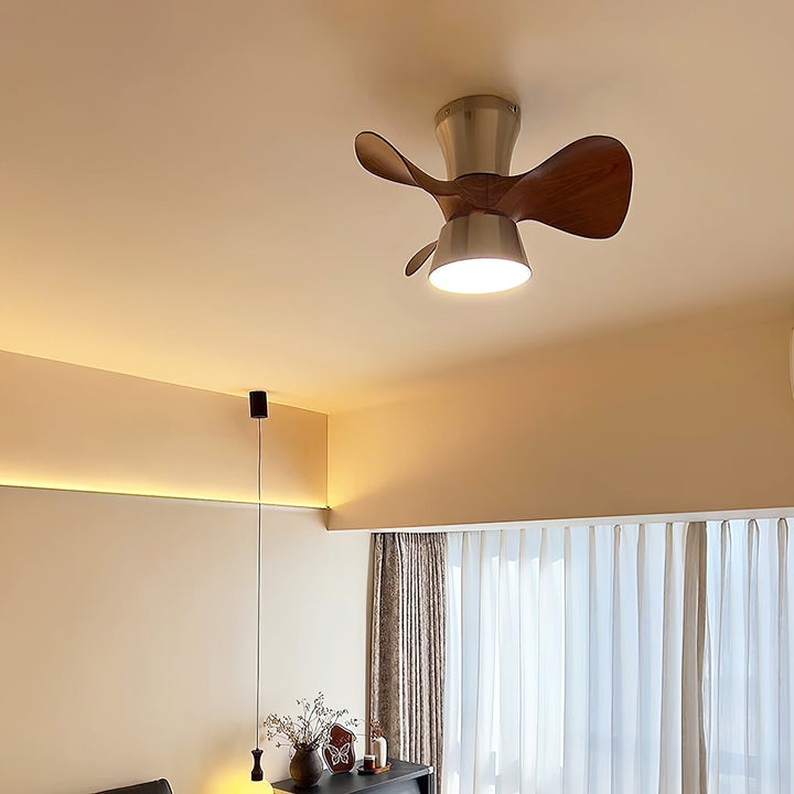 Caluelle ventilatore da soffitto con luce