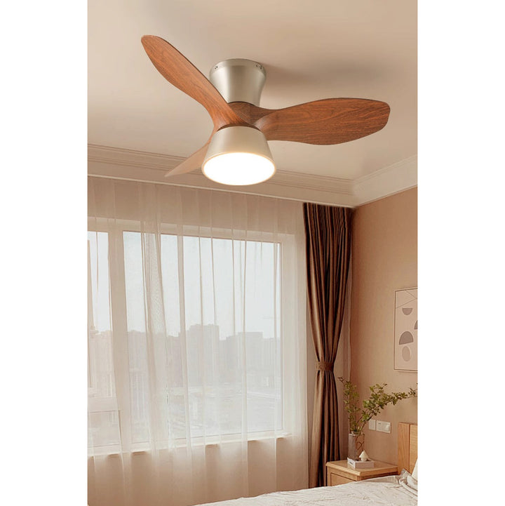 Caluelle ventilatore da soffitto con luce