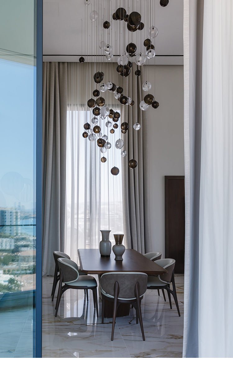 Celestial Orbit Cascade lampadario