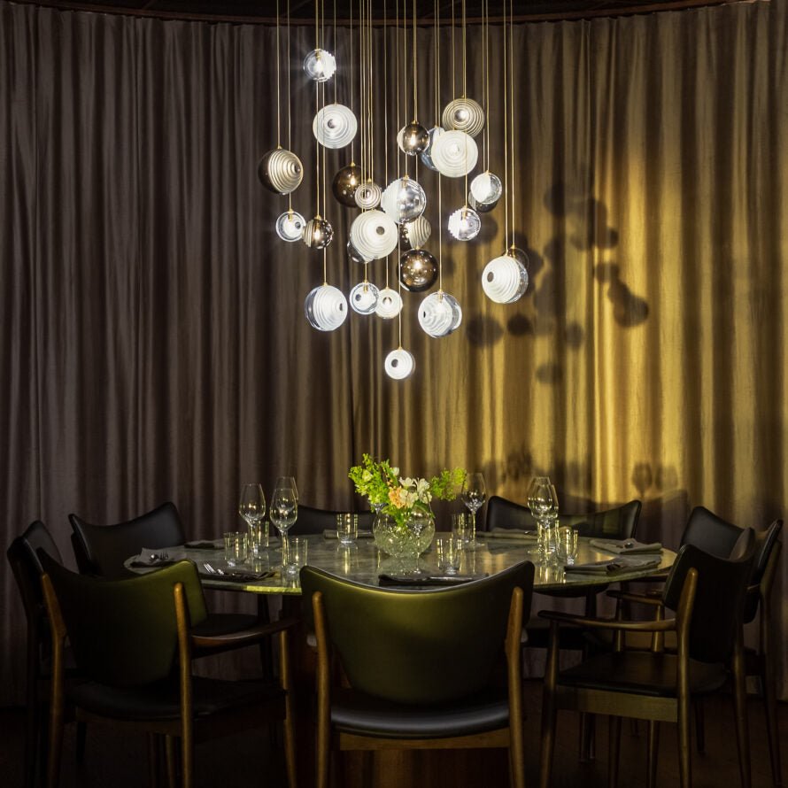 Celestial Orbit Cascade lampadario