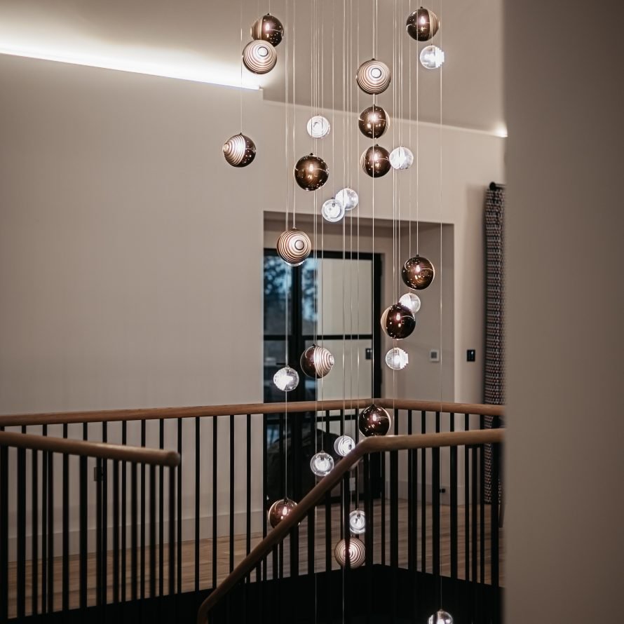 Celestial Orbit Cascade lampadario