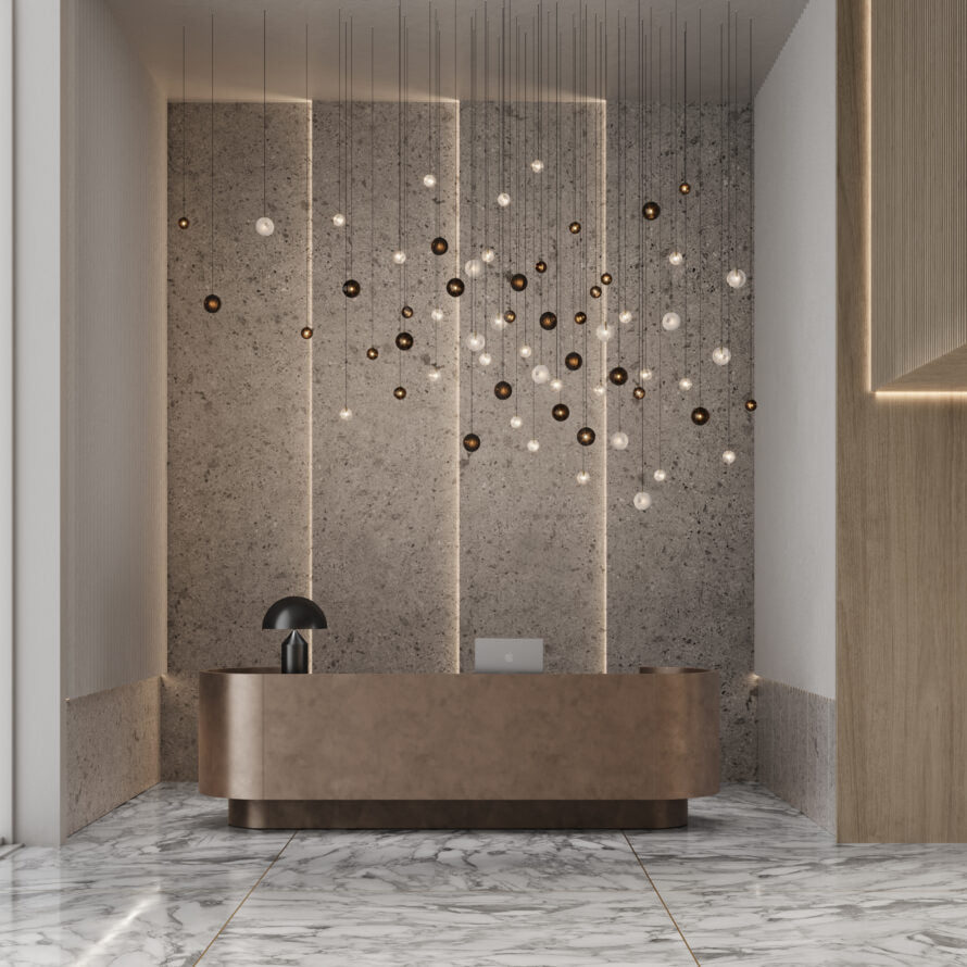 Celestial Orbit Cascade lampadario
