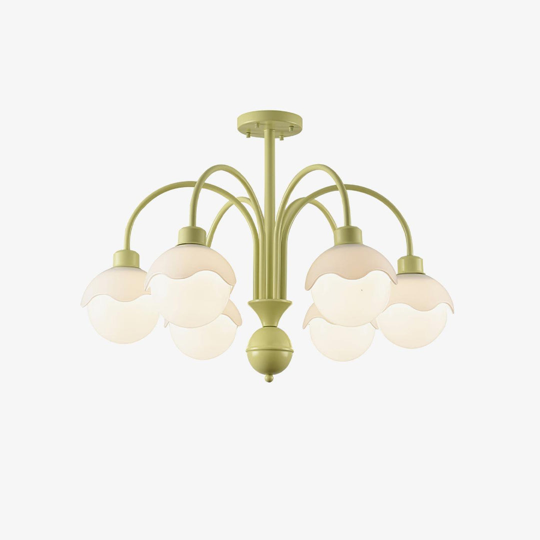 Sorivora lampadario Creamy Lychee Matcha Verde Corpo
